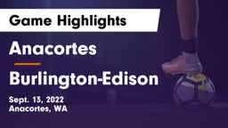 Anacortes  vs Burlington-Edison  Game Highlights - Sept. 13, 2022
