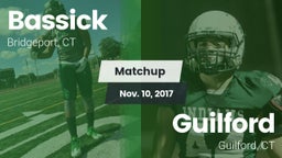 Matchup: Bassick  vs. Guilford  2017
