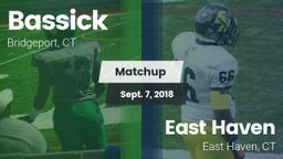 Matchup: Bassick  vs. East Haven  2018