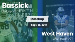 Matchup: Bassick  vs. West Haven  2018