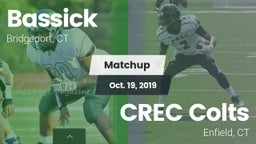 Matchup: Bassick  vs. CREC Colts 2019