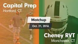 Matchup: Capital Prep High vs. Cheney RVT  2016