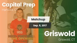 Matchup: Capital Prep High vs. Griswold  2017