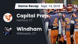 Recap: Capital Prep  vs. Windham  2018