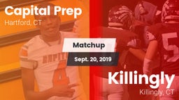 Matchup: Capital Prep High vs. Killingly  2019