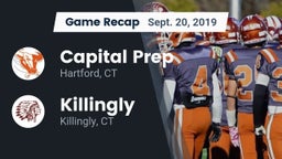 Recap: Capital Prep  vs. Killingly  2019