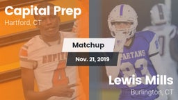 Matchup: Capital Prep High vs. Lewis Mills  2019
