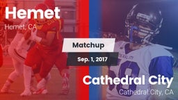 Matchup: Hemet  vs. Cathedral City  2017
