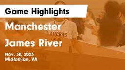 Manchester  vs James River  Game Highlights - Nov. 30, 2023