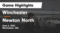 Winchester  vs Newton North  Game Highlights - June 6, 2023
