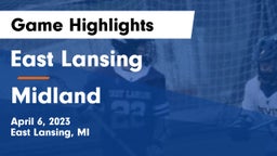 East Lansing  vs Midland  Game Highlights - April 6, 2023