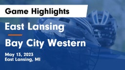 East Lansing  vs Bay City Western  Game Highlights - May 13, 2023