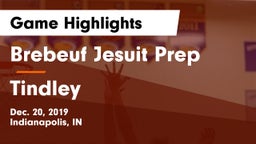 Brebeuf Jesuit Prep  vs Tindley  Game Highlights - Dec. 20, 2019