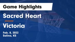 Sacred Heart  vs Victoria  Game Highlights - Feb. 8, 2022