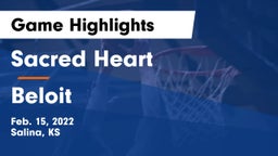 Sacred Heart  vs Beloit  Game Highlights - Feb. 15, 2022