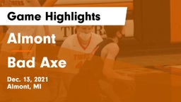 Almont  vs Bad Axe  Game Highlights - Dec. 13, 2021