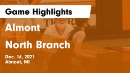 Almont  vs North Branch Game Highlights - Dec. 16, 2021