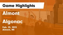 Almont  vs Algonac  Game Highlights - Feb. 25, 2023