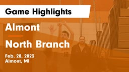 Almont  vs North Branch  Game Highlights - Feb. 28, 2023