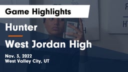 Hunter  vs West Jordan High Game Highlights - Nov. 3, 2022