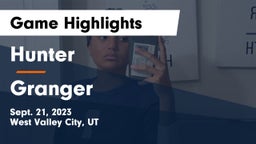 Hunter  vs Granger  Game Highlights - Sept. 21, 2023