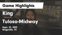King  vs Tuloso-Midway  Game Highlights - Sept. 22, 2023