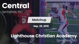 Matchup: Central Springfield vs. Lighthouse Christian Academy 2016