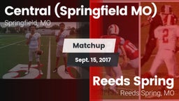 Matchup: Central  vs. Reeds Spring  2017
