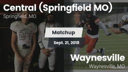 Matchup: Central  vs. Waynesville  2018