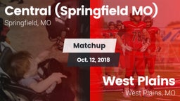Matchup: Central  vs. West Plains  2018
