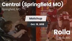 Matchup: Central  vs. Rolla  2018
