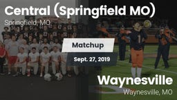 Matchup: Central  vs. Waynesville  2019