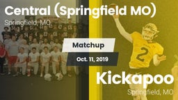 Matchup: Central  vs. Kickapoo  2019