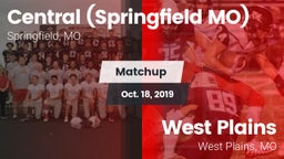 Matchup: Central  vs. West Plains  2019