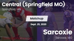 Matchup: Central  vs. Sarcoxie  2020