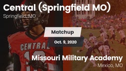 Matchup: Central  vs. Missouri Military Academy  2020