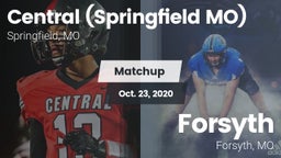 Matchup: Central  vs. Forsyth  2020