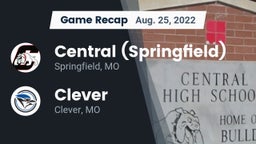 Recap: Central  (Springfield) vs. Clever  2022