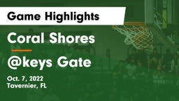Coral Shores  vs @keys Gate Game Highlights - Oct. 7, 2022