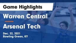 Warren Central  vs Arsenal Tech  Game Highlights - Dec. 22, 2021