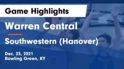 Warren Central  vs Southwestern  (Hanover) Game Highlights - Dec. 23, 2021