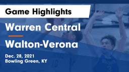 Warren Central  vs Walton-Verona  Game Highlights - Dec. 28, 2021