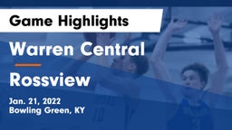 Warren Central  vs Rossview  Game Highlights - Jan. 21, 2022