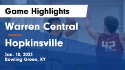 Warren Central  vs Hopkinsville  Game Highlights - Jan. 10, 2023