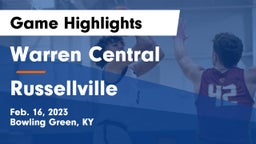 Warren Central  vs Russellville  Game Highlights - Feb. 16, 2023