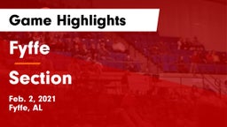 Fyffe  vs Section  Game Highlights - Feb. 2, 2021