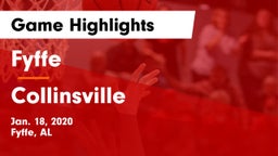 Fyffe  vs Collinsville  Game Highlights - Jan. 18, 2020