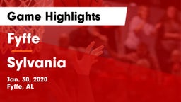 Fyffe  vs Sylvania  Game Highlights - Jan. 30, 2020