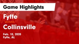 Fyffe  vs Collinsville  Game Highlights - Feb. 10, 2020