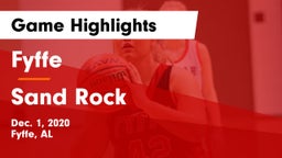 Fyffe  vs Sand Rock  Game Highlights - Dec. 1, 2020